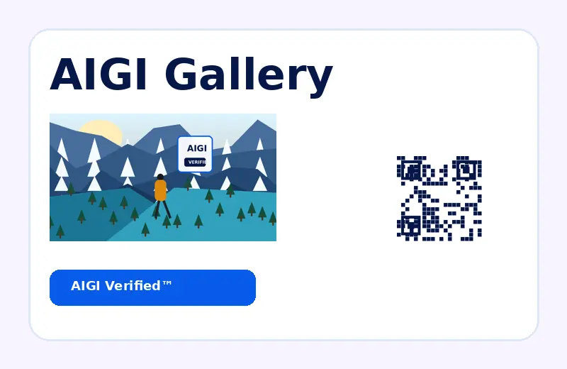 AIGI Verified image gallery marketplace